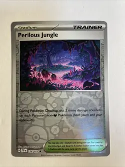 1x Temporal Forces Pokemon Perilous Jungle Reverse Holo Englisch NM/M Pokemon - Image 1