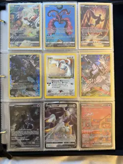Huge Pokemon Binder Collection Lot Big Hits, All Eras, Full Arts, Megas, Ex - Image 1
