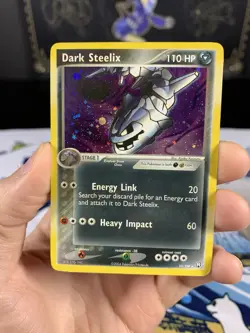 Pokemon Cad EX Team Rocket Returns Dark Steelix 64/109 Non Reverse Holo - Image 2