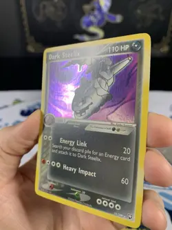 Pokemon Cad EX Team Rocket Returns Dark Steelix 64/109 Non Reverse Holo - Image 4