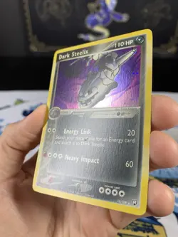 Pokemon Cad EX Team Rocket Returns Dark Steelix 64/109 Non Reverse Holo - Image 5