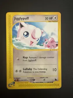 POKEMON TCG JIGGLYPUFF 68/144 SKYRIDGE COMMON!! - Image 1