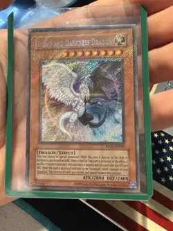Yugioh Light And Darkness Dragon RP02-EN095 Retro Pack 2 Reprint FOIL BLEED - Image 4