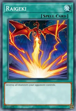 MP25-EN015 Raigeki Alt Art Starlight Rare YuGiOh Preorder - Image 1