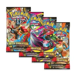 Pokemon TCG Mega Evolution Booster Packs 4x10 Cards- New/ Unopened - Image 1