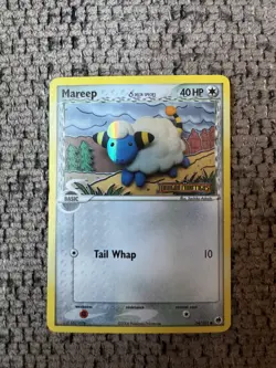 2006 Pokemon EX Dragon Frontiers #54 Mareep Reverse Holo LP Rare Card STAMPED - Image 1