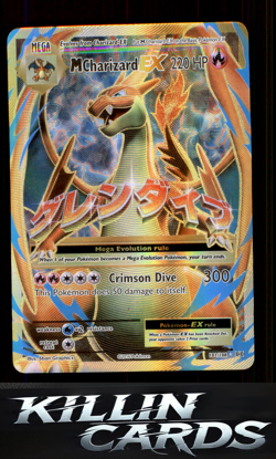 M Charizard EX (Full Art) 101/108 Pokemon Ultra Rare XY - Evolutions Card NM - Image 1