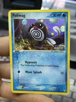 Poliwag 67/115 Pineco 66/115 Unseen Forces 2005 Reverse Vintage Pokemon Card Lot - Image 3