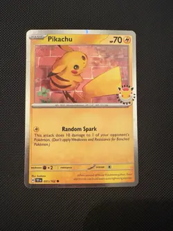 Pikachu - (30 years) 051/162 Miscellaneous Cards & Products Holo - Pokemon NM - Image 1