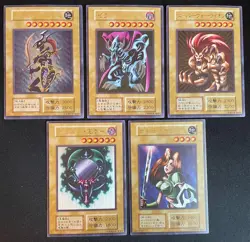 P R O X Y YuGiOh Series1 Prize Cards Black Luster Soldier, Zera, War-Lion, Kanan - Image 1