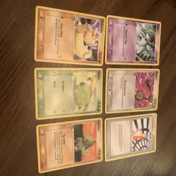 Pokemon TCG emerald 6 Card Lot Near Mint - Image 1