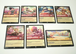 Disney Lorcana Theme Lot - Wreck It Ralph Racers Theme Lot of 7 Cards - Image 3