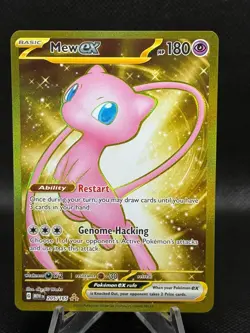 Mew ex - (151 Metal Card) Double Rare SV: Scarlet & Violet 151 205/165 NM - Image 1