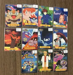 Pokemon Topps Cards Incomplete Set 1999 Series 1 TV Animation (71 Card lot) - Image 1