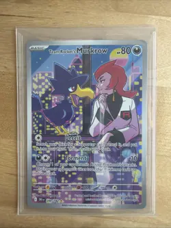 Team Rockets Murkrow Illustration Card Destined Rivals Series 200/182 - Image 1