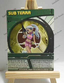 Bakugan Card - Subterra - Green Ability Card - BA179 - 47/48 - 2008 - Image 1