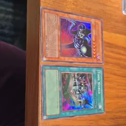 Yu-Gi-Oh! TCG Toon Summoned Skull & Toon World MRL Holo Lot of 2 Cards - Image 1