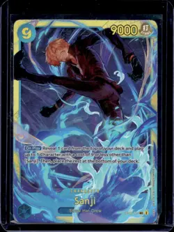 2025 One Piece A Fist of Divine Speed Sanji Special Card #OP06-119 - Image 1