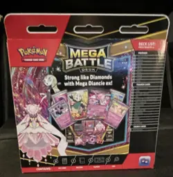 Pokemon Mega Battle Deck Mega Diancie ex Foil 60 Card English Deck 2025 - Image 2
