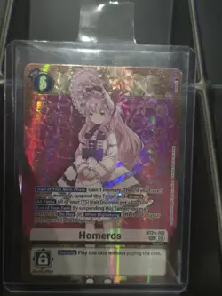Digimon Card Game Homeros BT24-102 SEC Foil Time Stranger Secret Rare - Image 1
