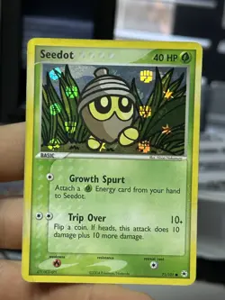 Heracross 7/101 Seedot 71/101 Hidden Legends 2004 Reverse Vintage Pokemon Card - Image 3