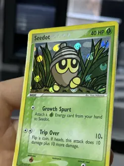 Heracross 7/101 Seedot 71/101 Hidden Legends 2004 Reverse Vintage Pokemon Card - Image 4