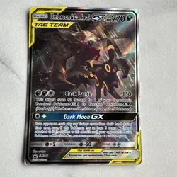 UMBREON & DARKRAI GX TAG TEAM SM241 Pokemon TCG card LP - Image 1