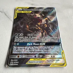 UMBREON & DARKRAI GX TAG TEAM SM241 Pokemon TCG card LP - Image 2