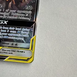 UMBREON & DARKRAI GX TAG TEAM SM241 Pokemon TCG card LP - Image 5