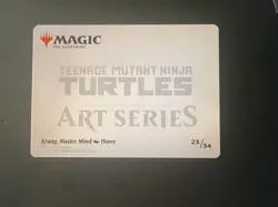 Krang, Master Mind Art Card 54 S Art Series: Teenage Mutant Ninja Turtles 25 NM - Image 2