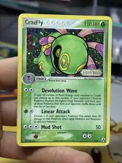 Ludicolo 6/100 Crystal Guardians Cradily 3/92 Reverse Vintage Pokemon Card Lot - Image 3