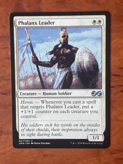 Phalanx Leader MTG Magic the Gathering Card NM Near Mint UMA - Image 1