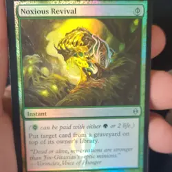 Noxious Revival Green Instant Foil Magic The Gathering MTG Card - Image 1