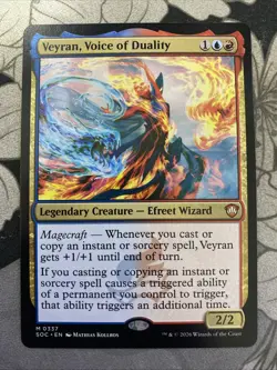 Veyran, Voice of Duality Normal M Commander: Tarkir: Dragonstorm 310 NM - Image 1