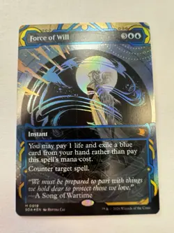 Force of Will Secrets of Strixhaven: Mystical Archive Foil *IN HAND* NM - Image 1