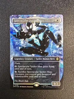 Magic: The Gathering Spectacular Spectacular Spider-Man 0235 ERROR CRIMPED - Image 1