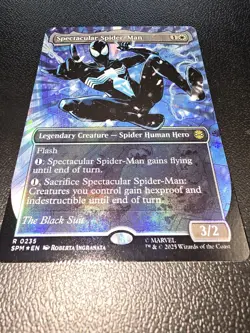 Magic: The Gathering Spectacular Spectacular Spider-Man 0235 ERROR CRIMPED - Image 3