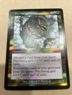 Psychatog Odyssey Holo Foil LP (light edge wear. see photos) MTG TCG - Image 1