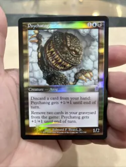 Psychatog Odyssey Holo Foil LP (light edge wear. see photos) MTG TCG - Image 2