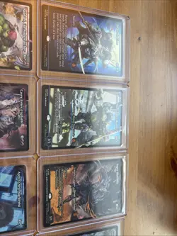 TMNT MTG Teenage Mutant Magic Set of 10 0281-0290 Super Shredder borderless foil - Image 2