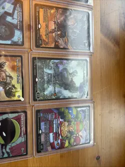 TMNT MTG Teenage Mutant Magic Set of 10 0281-0290 Super Shredder borderless foil - Image 3