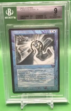 1994 MTG Legends - FLASH COUNTER - BGS 9 Mint - Image 1