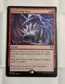 Deflecting Swat Commander Masters NM non-Foil #214 - Image 1