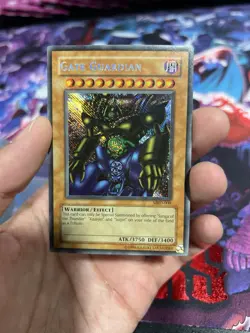 Yugioh Gate Guardian MRD-000 1st Edition Secret Rare Metal Raiders LP English 💎 - Image 1