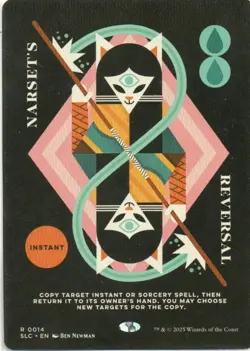 MTG: Secret Lair Countdown Kit: Narset's Reversal: Lightly Played Condition - Image 1