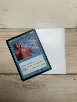 Magic The Gathering Counterspell, Interrupt + Protective Cover - Image 1