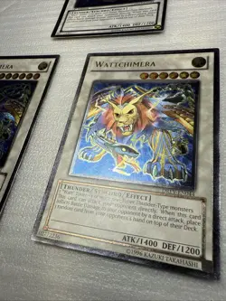 Yugioh Wattchimera (DREV-EN044) Ultimate - 1st Edition And Unlimited X3 3 Copies - Image 2