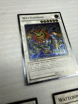 Yugioh Wattchimera (DREV-EN044) Ultimate - 1st Edition And Unlimited X3 3 Copies - Image 3