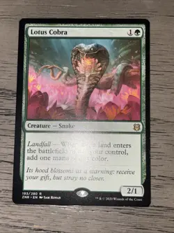 2x Lotus Cobra (1 Showcase 1 Regular) Zendikar Rising Non-foil - Image 5