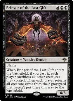 BRINGER OF THE LAST GIFT mtg NM Lost Caverns of Ixalan Rare - Image 1